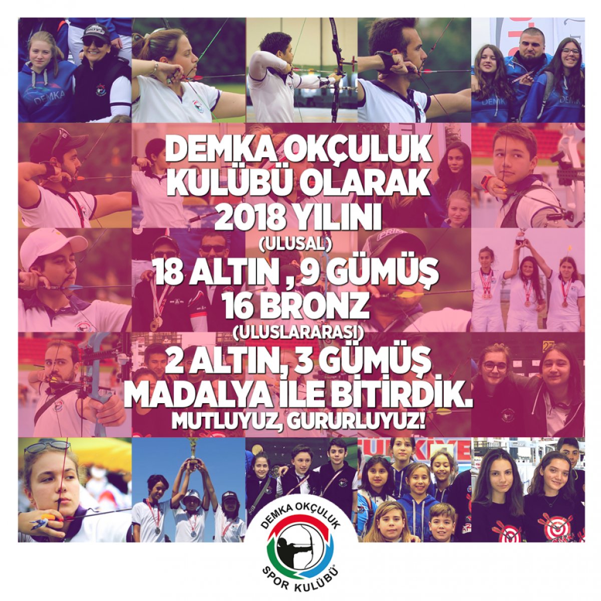 BAŞARI DOLU BİR YILI DAHA GERİDE BIRAKTIK!